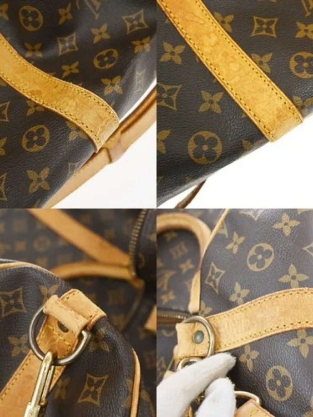 LOUIS VUITTON Keepall Bandouliere 60 2Way Hand Bag Monogram Brown M41412 11YH929 - Picture 16 of 16